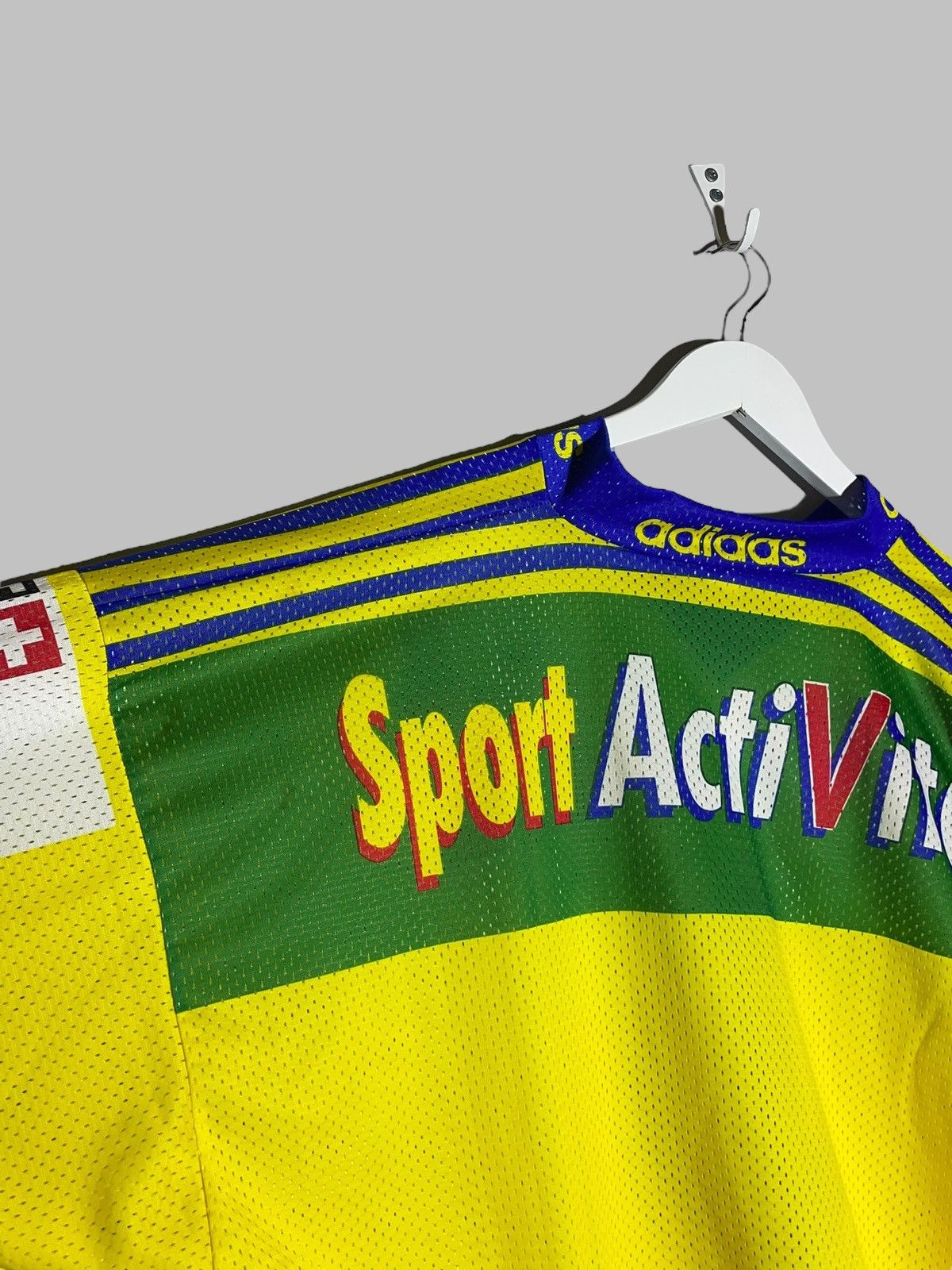 Adidas × Vintage HC Davos Vintage Adidas Ice Hockey Jersey NHL Shirt Size US XL / EU 56 / 4 - 12 Thumbnail