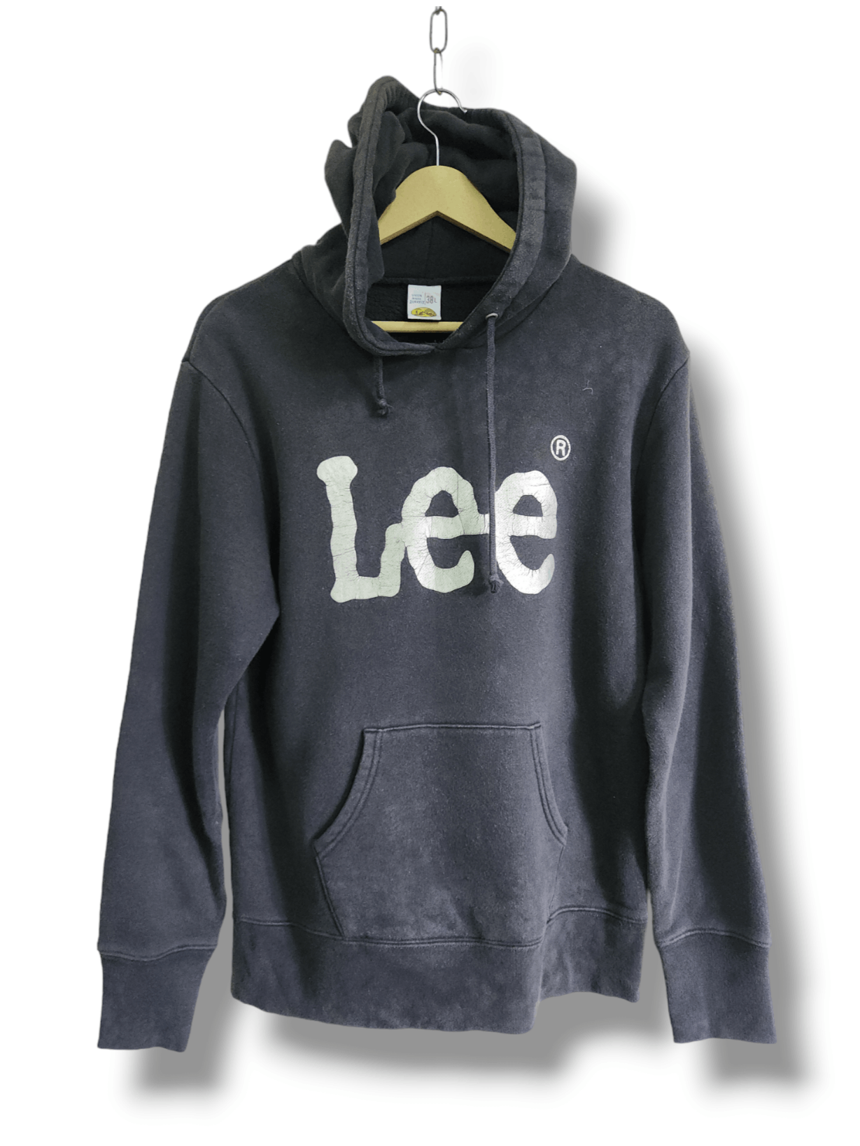 Lee × Vintage Vintage 1980s Lee USA Sweatshirts Hoodie Size US M / EU 48-50 / 2 - 1 Thumbnail