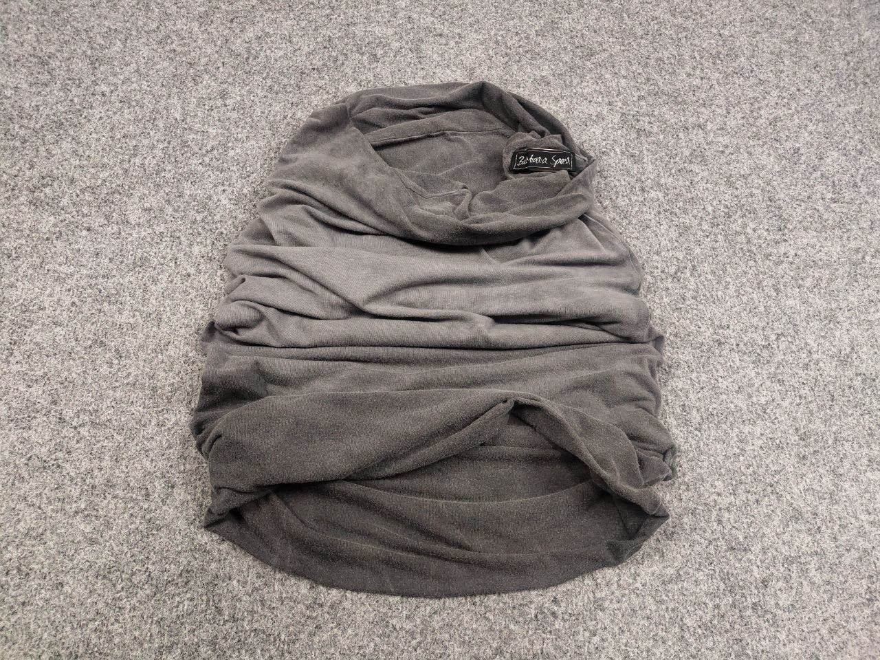 Japanese Brand Barbara Speer Avant Garde Design Organic Cotton scarf collar Size ONE SIZE - 2 Thumbnail
