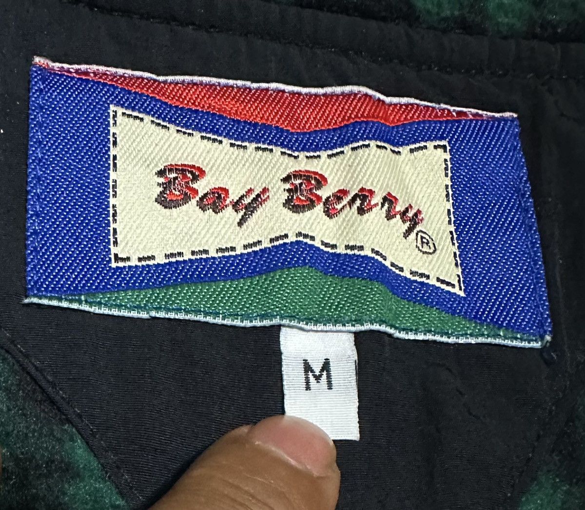 Japanese Brand Vintage Japanese B Berry Checkered Anorak Jacket Size US M / EU 48-50 / 2 - 7 Thumbnail