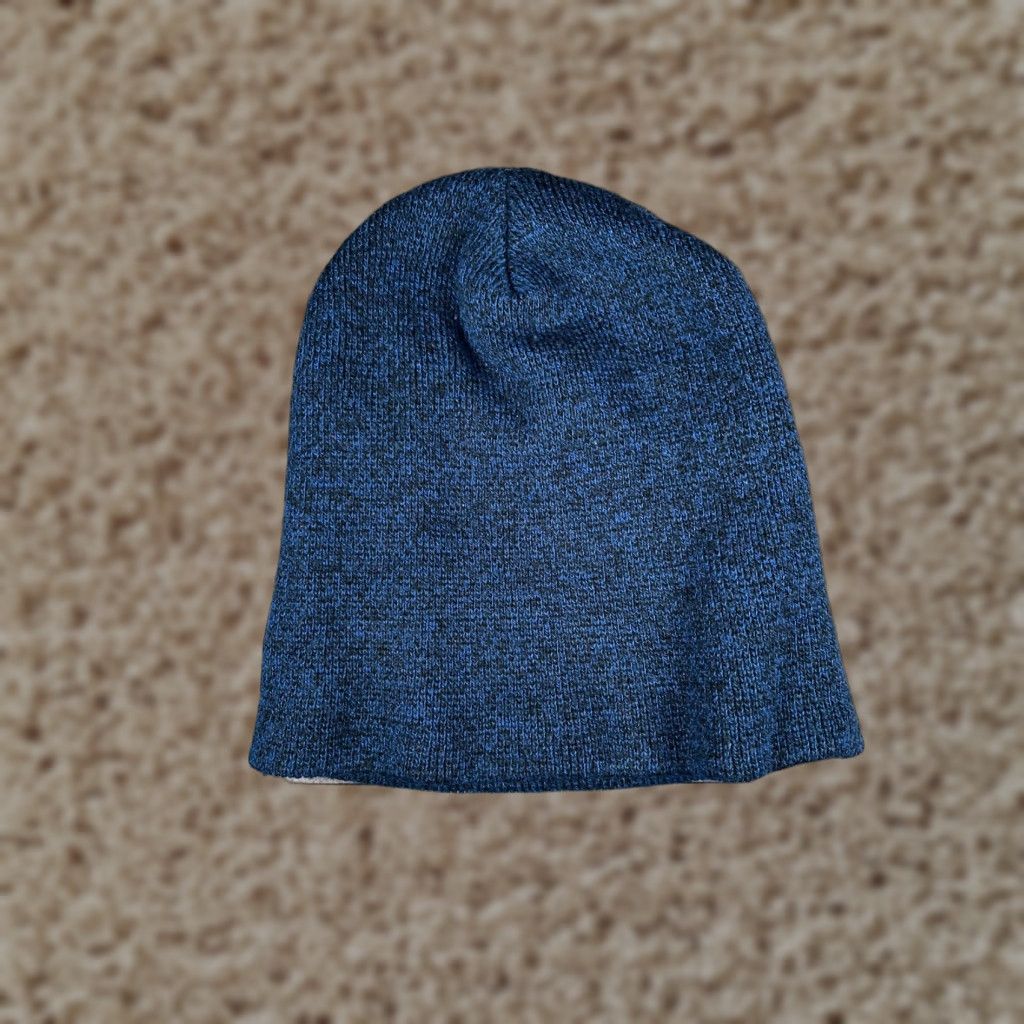 Vintage Target Beanie Toque Beanie Unisex Adults One Size Blue Knit Acrylic Blend Ski Logo 90s Womens Mens Size ONE SIZE - 1 Thumbnail