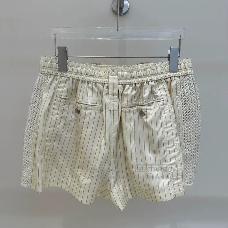 Louis Vuitton Louis Vuitton FW23 Striped Vegan Strappy Straight Leg Casu Size 35" - 4 Thumbnail