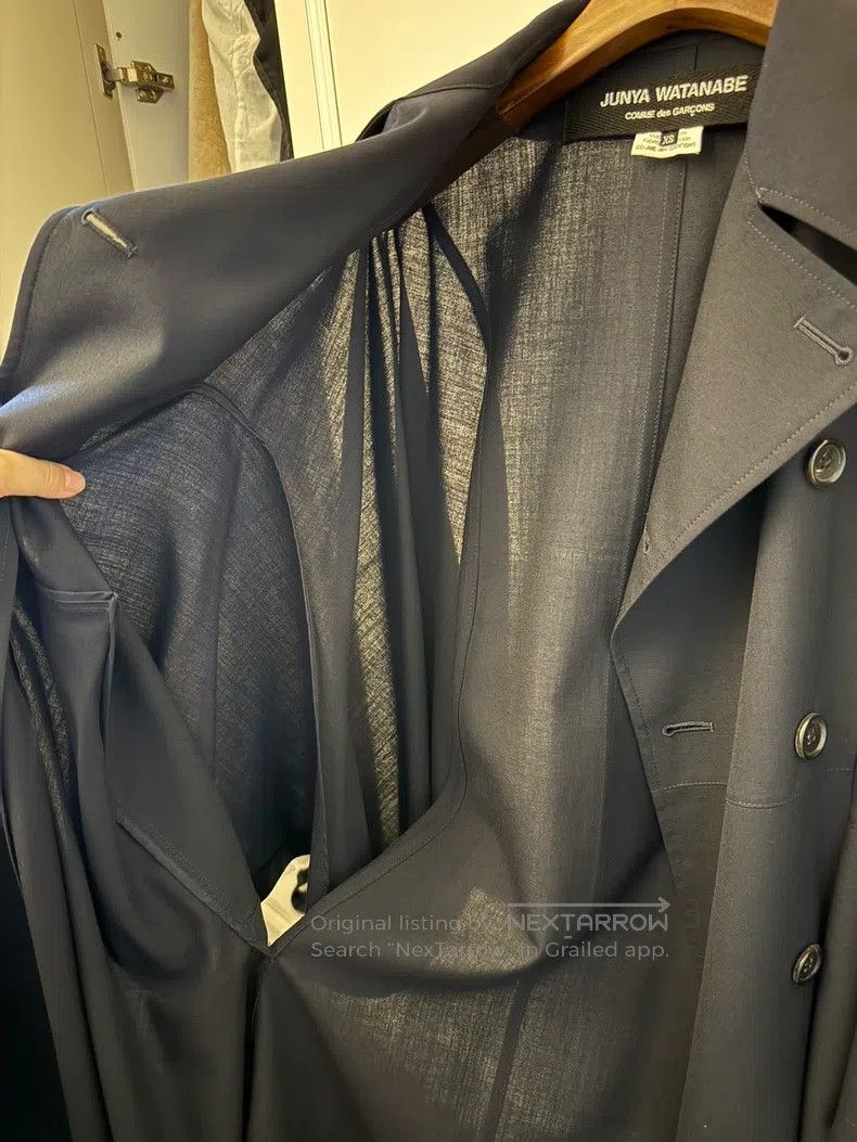 Junya Watanabe Junya Watanabe Black Windproof Cloak Style Size XS / US 0-2 / IT 36-38 - 8 Thumbnail