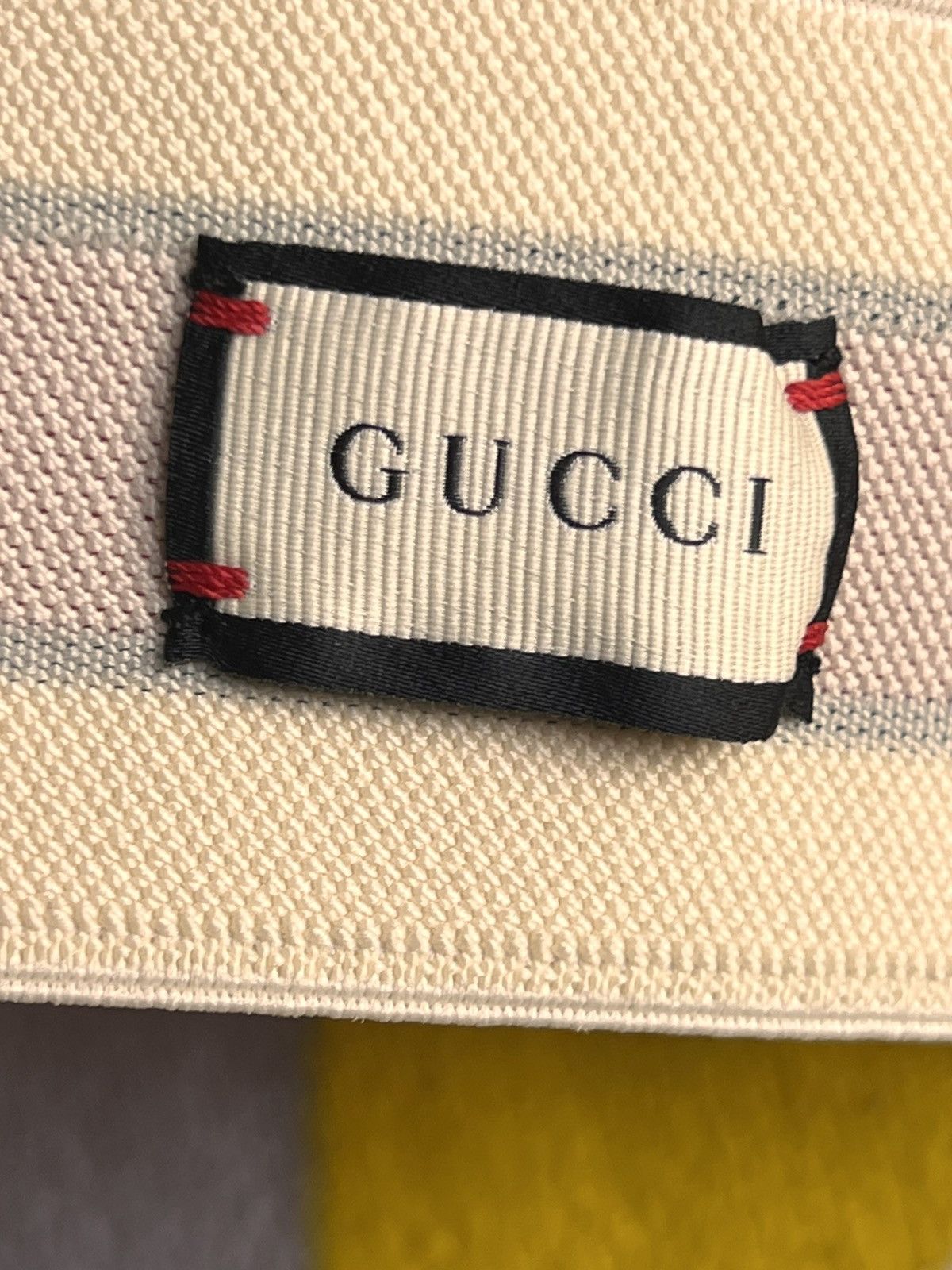 Gucci Gucci Web Stripe Headband Ivory Green Red hat cap logo Size ONE SIZE - 19 Thumbnail