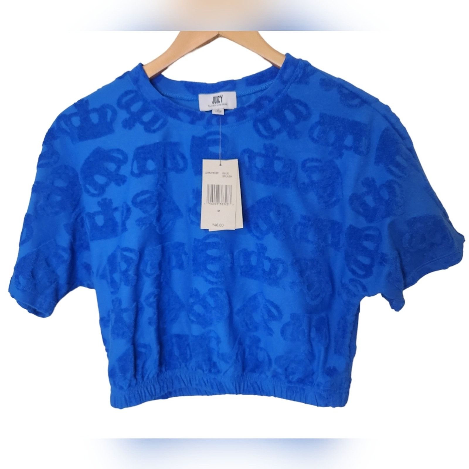 Juicy Couture NWT Juicy Couture Terry Cropped Top Medium Size M / US 6-8 / IT 42-44 - 7 Thumbnail
