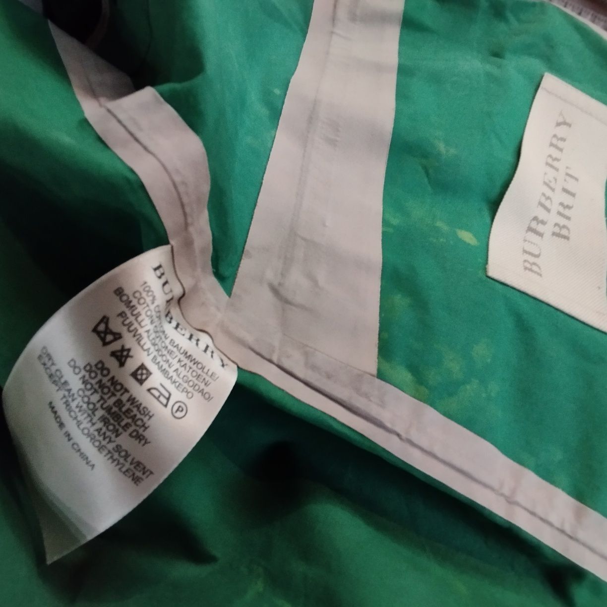 Burberry Burberry Brit Waterproof Gore tex Jacket Size US M / EU 48-50 / 2 - 3 Thumbnail