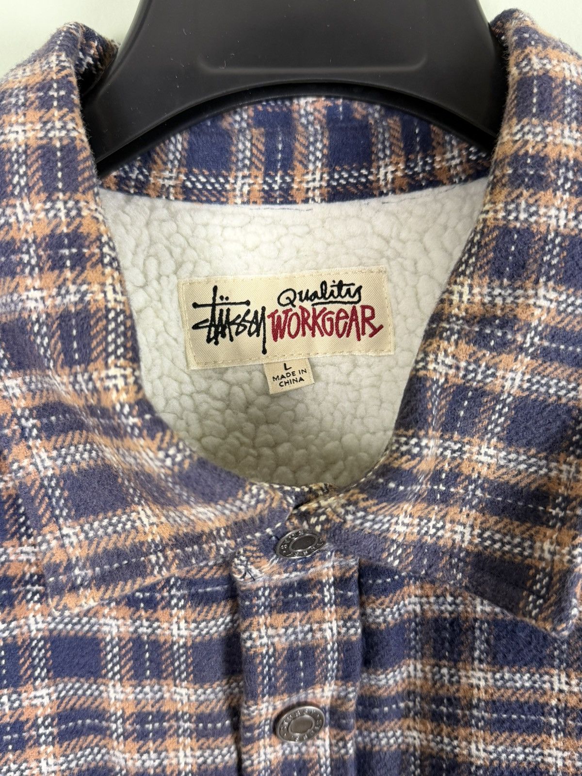 Stussy Stussy Workgear Plaid jacket Size US L / EU 52-54 / 3 - 2 Thumbnail