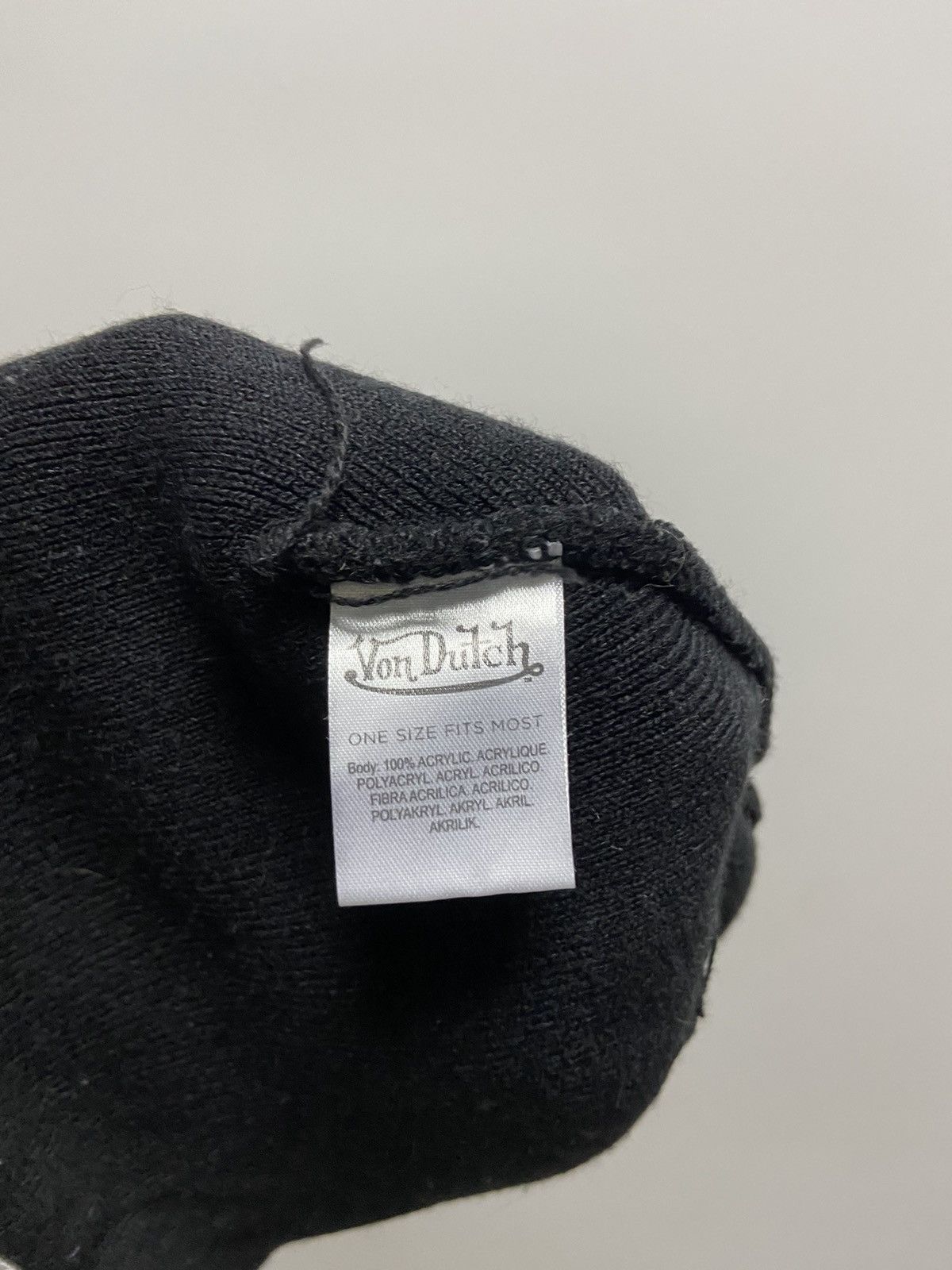 Vintage × Von Dutch Von Dutch Vintage Big Logo Hat Y2K skate Vostok Size ONE SIZE - 5 Thumbnail