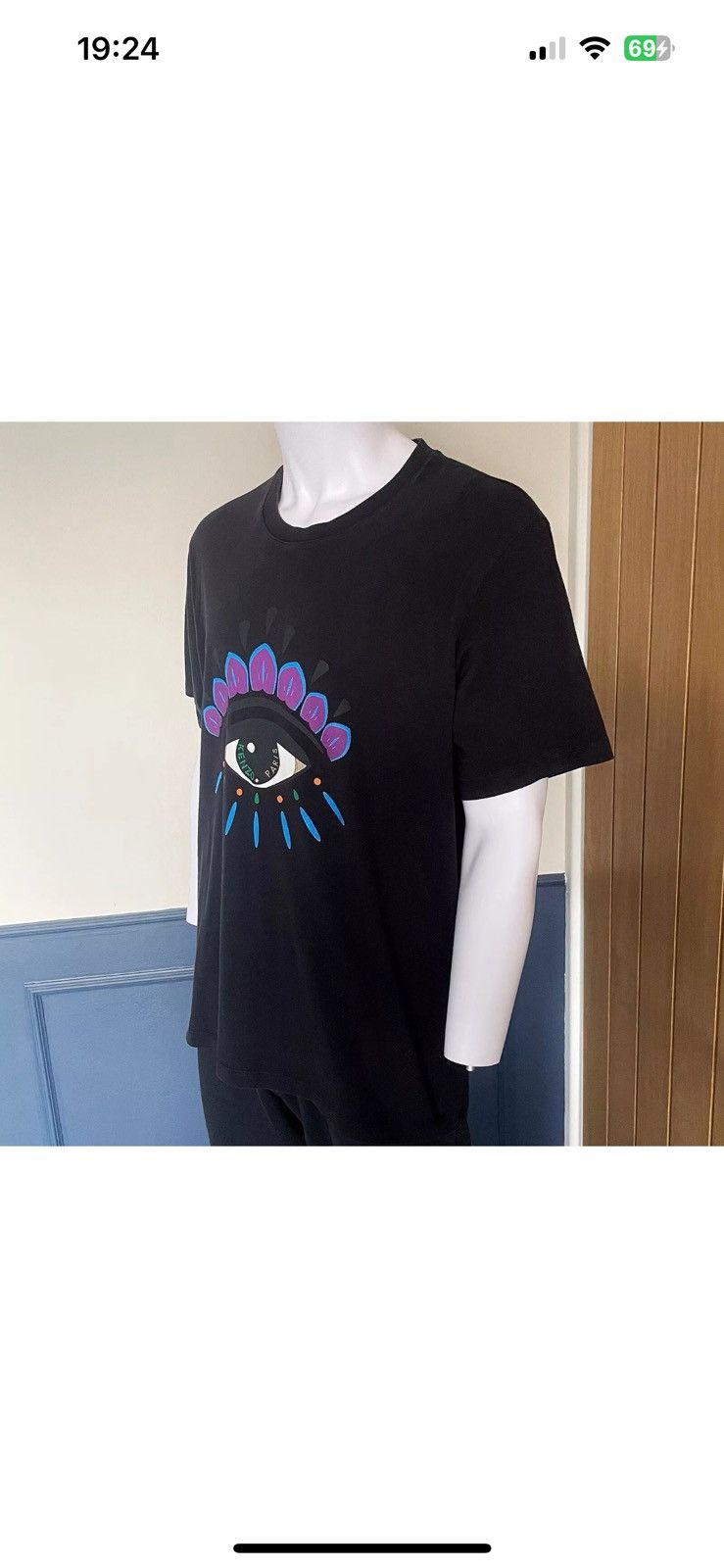 Kenzo Kenzo Eye T Shirt Size US XXL / EU 58 / 5 - 2 Thumbnail
