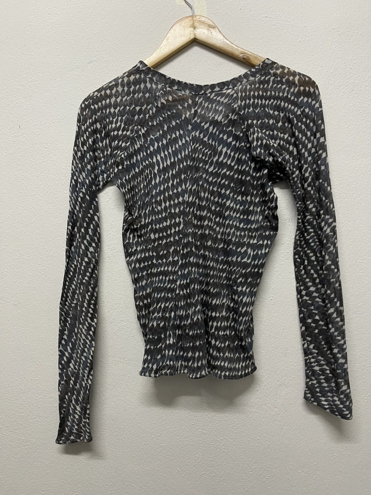 Marni × Vintage 90s MARNI LONG SLEEVE SHIRT WOMEN 42 Size M / US 6-8 / IT 42-44 - 2 Thumbnail