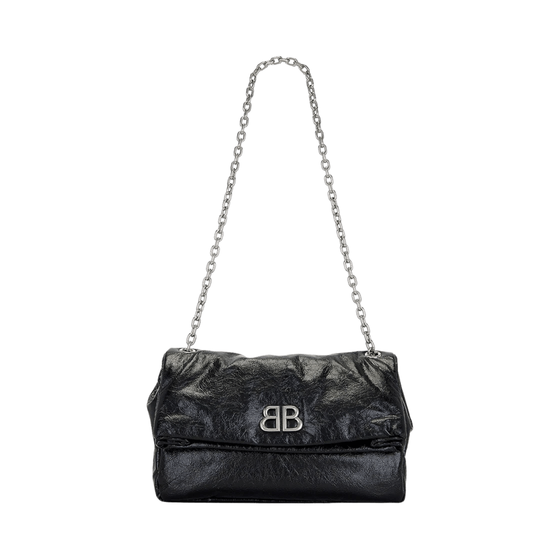 Balenciaga o1la1rc1a1225 Size: OS / Monaco Medium Chain Bag in Black Size ONE SIZE - 1 Preview