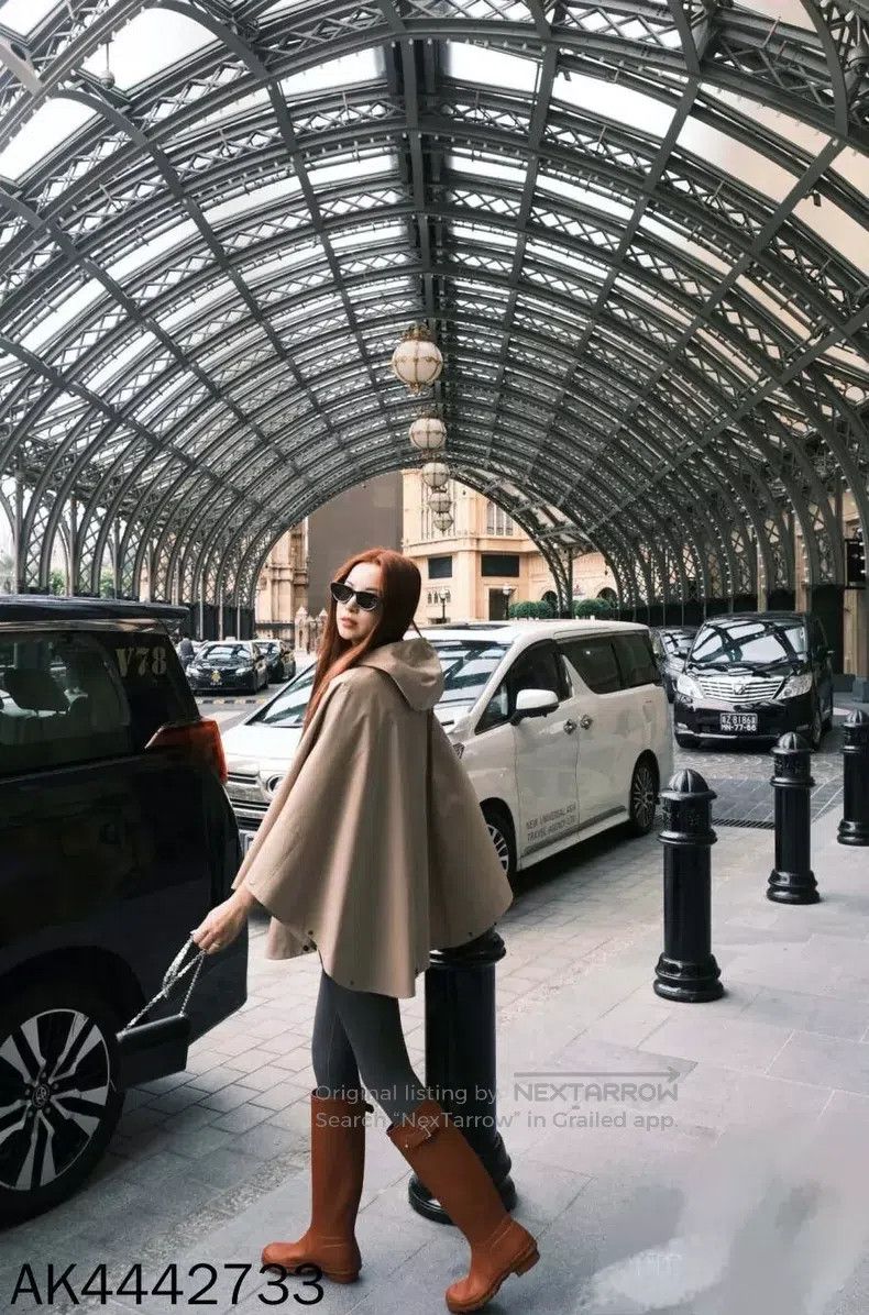 Hermes Hermes Khaki Shawl Coat Size S / US 4 / IT 40 - 4 Thumbnail