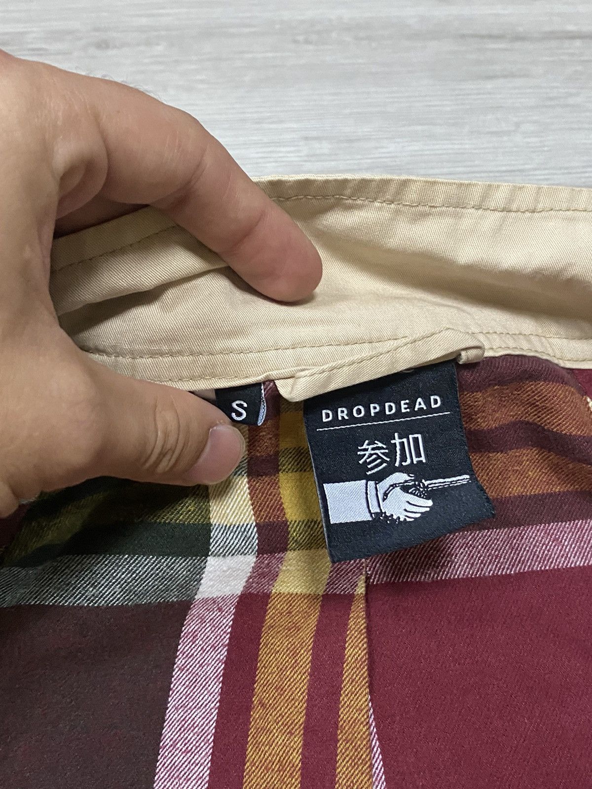 Drop Dead Clothing Drop Dead Clothing RARE spell out Swing top Jacket zip Size US S / EU 44-46 / 1 - 6 Thumbnail