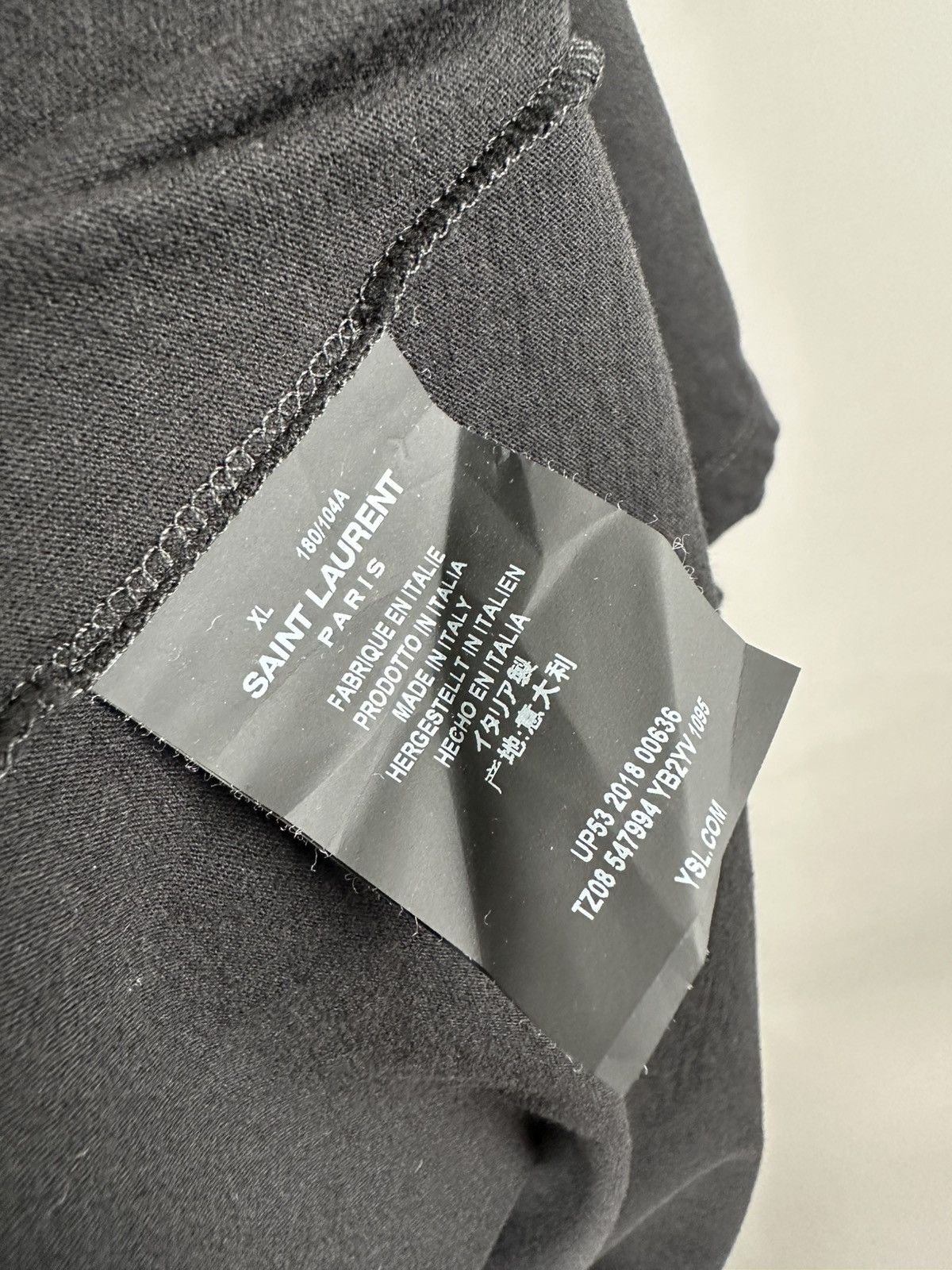 Saint Laurent Paris Saint Laurent - City Robot Print - Short Sleeve Shirt. Size US XL / EU 56 / 4 - 9 Thumbnail