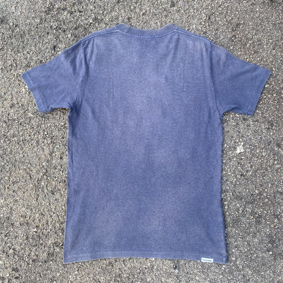 Hysteric Glamour Hysteric Glamour Vintage Blue Black Short Sleeve Tshirt Size US M / EU 48-50 / 2 - 2 Thumbnail
