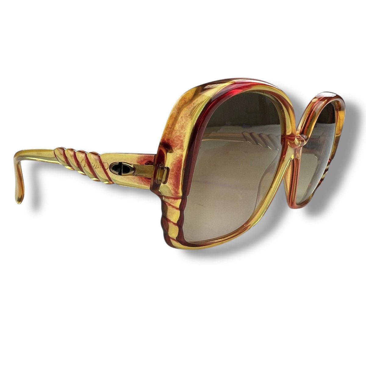 Dior DIOR 1980'S 2064 30 OVERSIZED SUNGLASSES Size ONE SIZE - 1 Thumbnail