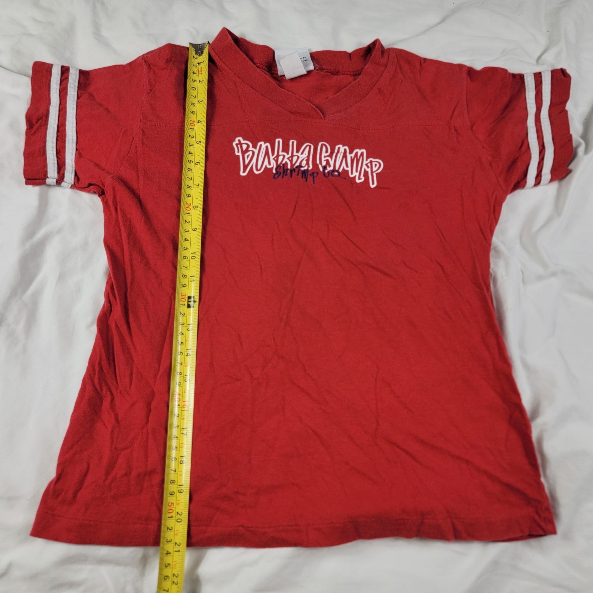Vintage Vintage Bubba Gump Shrimp Co Adults Red T Shirt Large Work W Size L / US 10 / IT 46 - 7 Thumbnail