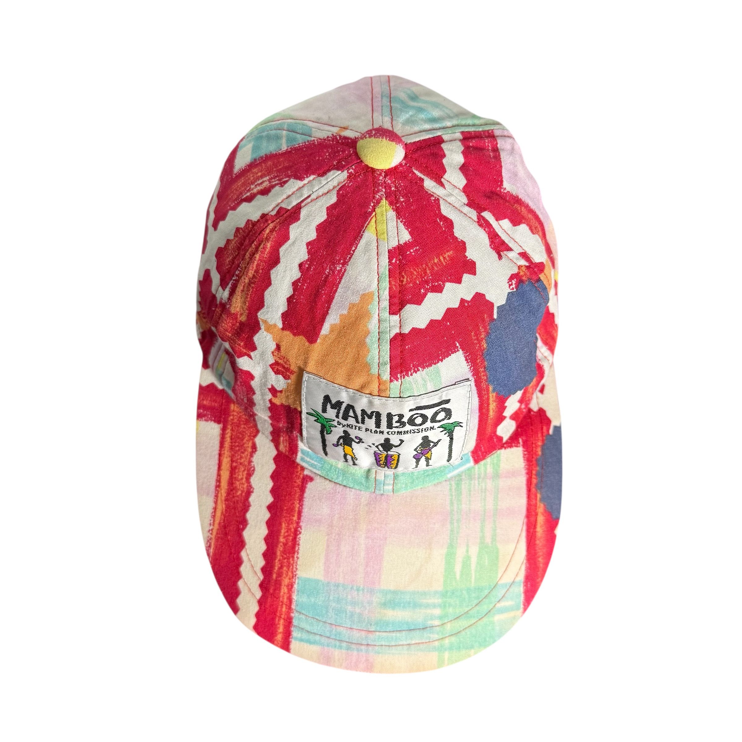 Mambo 🔥RARE🔥Vtg Mambo by Kite Plan Commision Multicolor Full Cap Size ONE SIZE - 1 Thumbnail