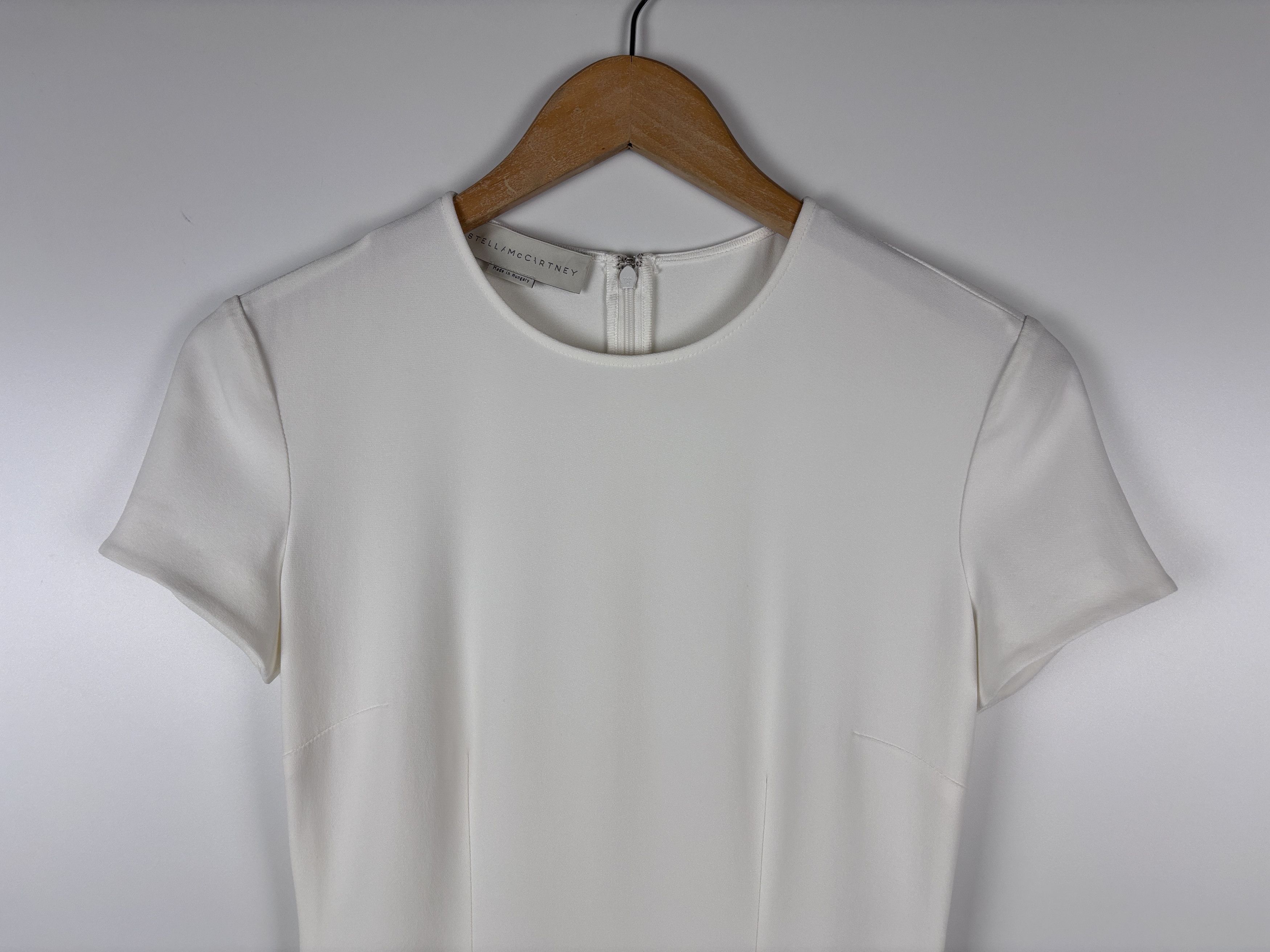 Stella McCartney Womens Stella McCartney Dress White Size 40 Size S / US 4 / IT 40 - 2 Thumbnail