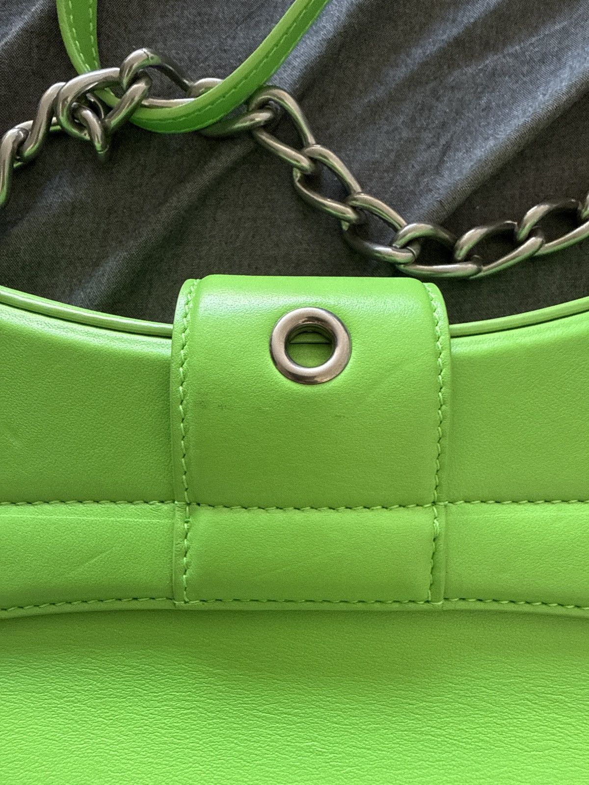 Balenciaga Balenciaga Lindsay acid green Size ONE SIZE - 2 Thumbnail