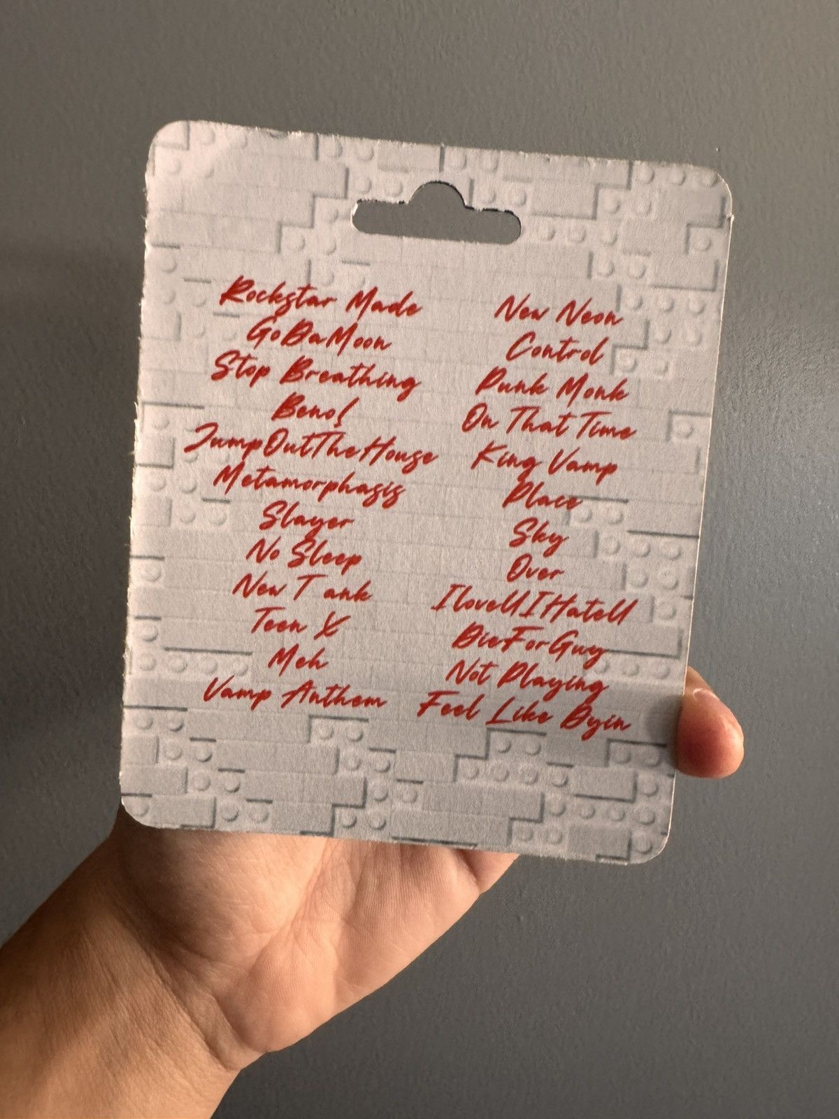 Playboi Carti Whole Lotta Red Playboi Carti Lego Figure by TheCanvasDon Size ONE SIZE - 3 Thumbnail