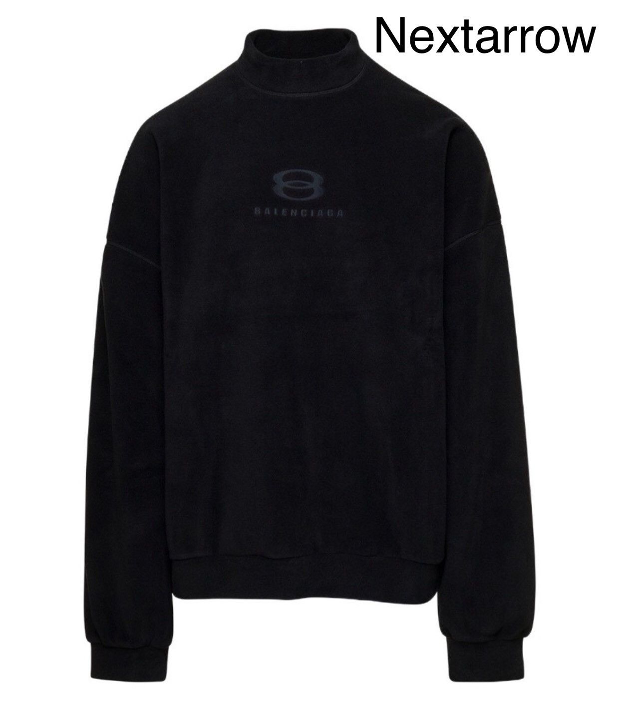 Balenciaga Balenciaga Double Ring embroidery Polar Fleece Sweatshirt Size US XS / EU 42 / 0 - 3 Thumbnail