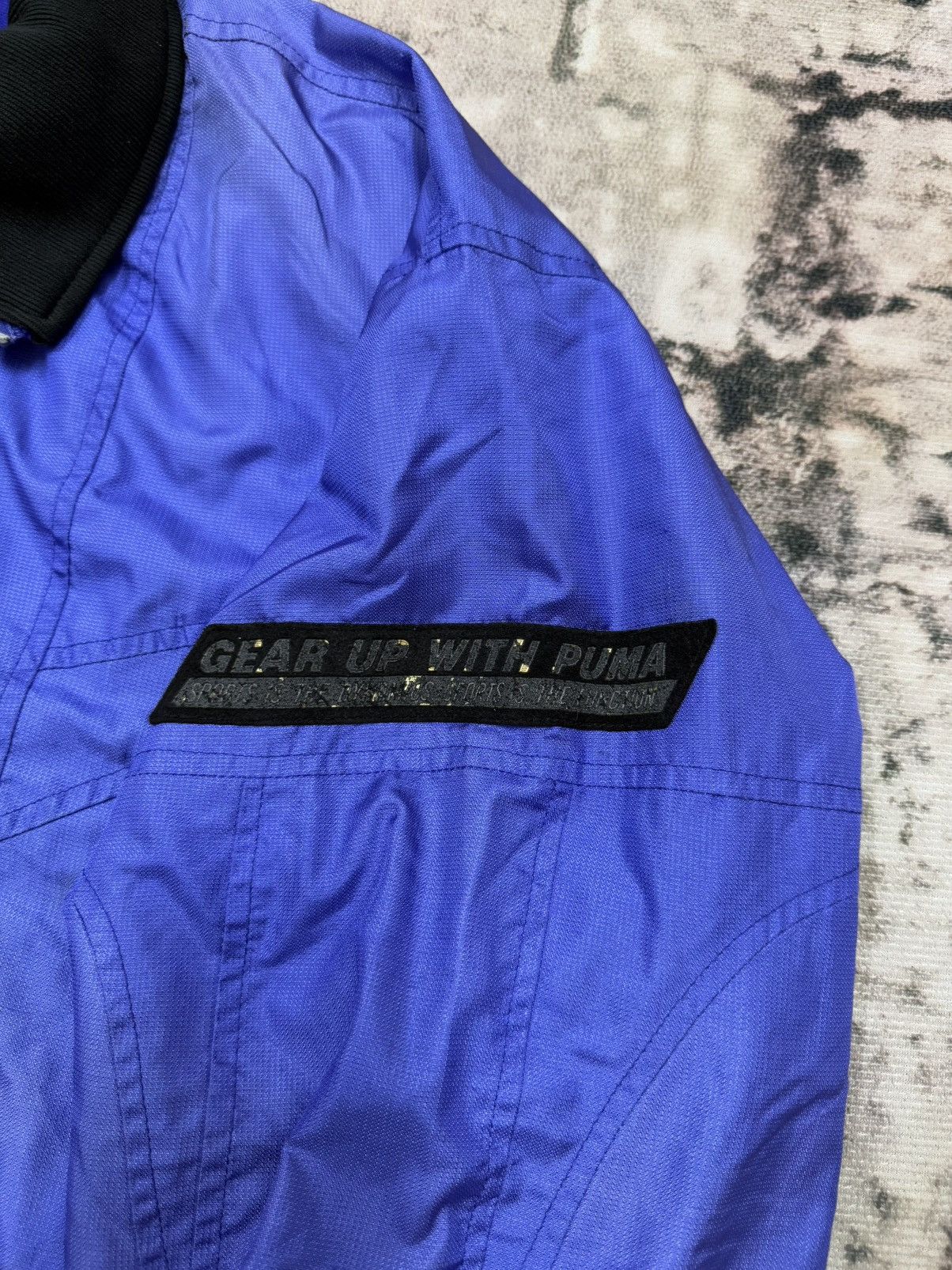 Puma × Vintage Vintage 90s Puma Nylon Bomber Jacket Size US M / EU 48-50 / 2 - 6 Thumbnail