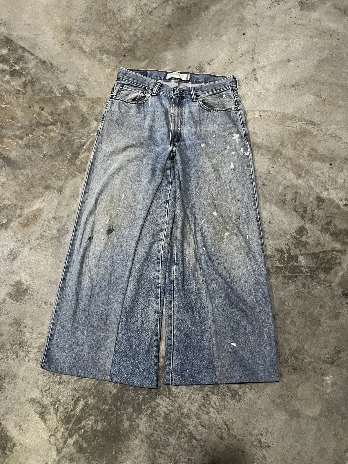 Jnco × Rare × Vintage REWORK WIDELEG BAGGY JEANS LIKE JNCO | Grailed