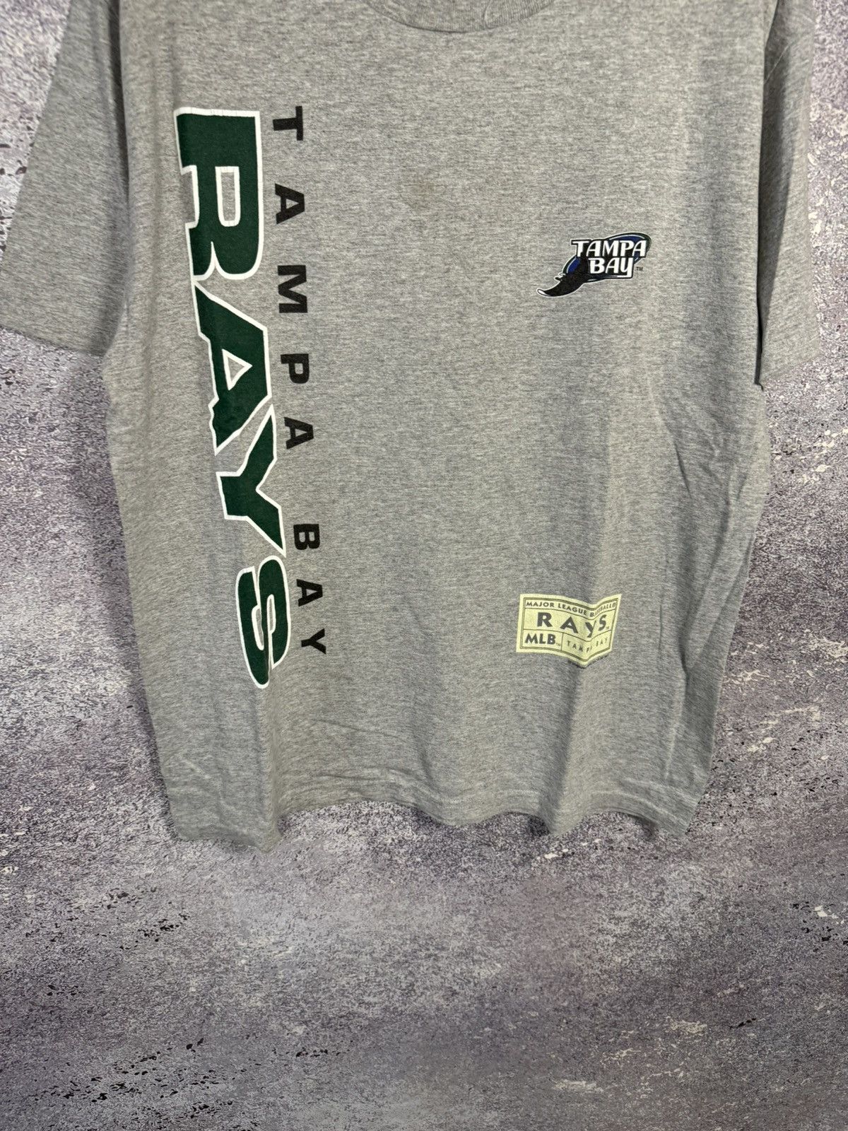 NFL × Vintage Vintage Tampa Bay Devil Rays 2003 Tee XL size Made in USA Size US XL / EU 56 / 4 - 4 Thumbnail