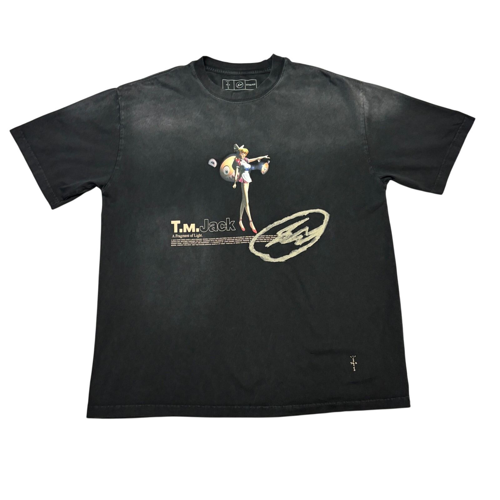 Fragment Design × Travis Scott Cactus Jack x Fragment Design Black