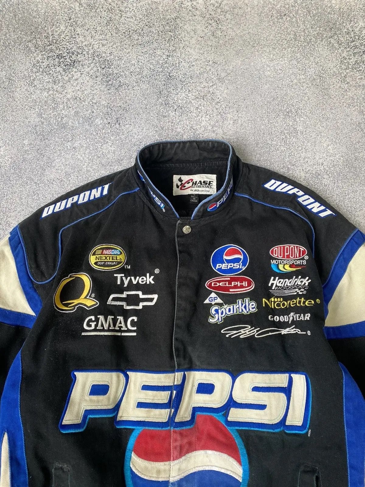 Vintage Vintage Chase Authentics Jeff Gordon 24 Pepsi Racing Jacket Size US L / EU 52-54 / 3 - 8 Thumbnail