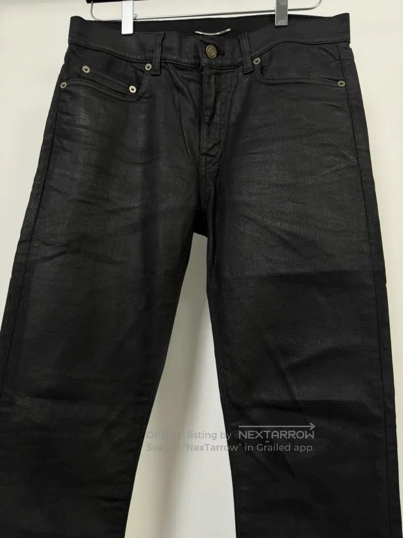 Saint Laurent Paris Saint Laurent Paris Black distressed denim jeans Size US 30 / EU 46 - 3 Thumbnail