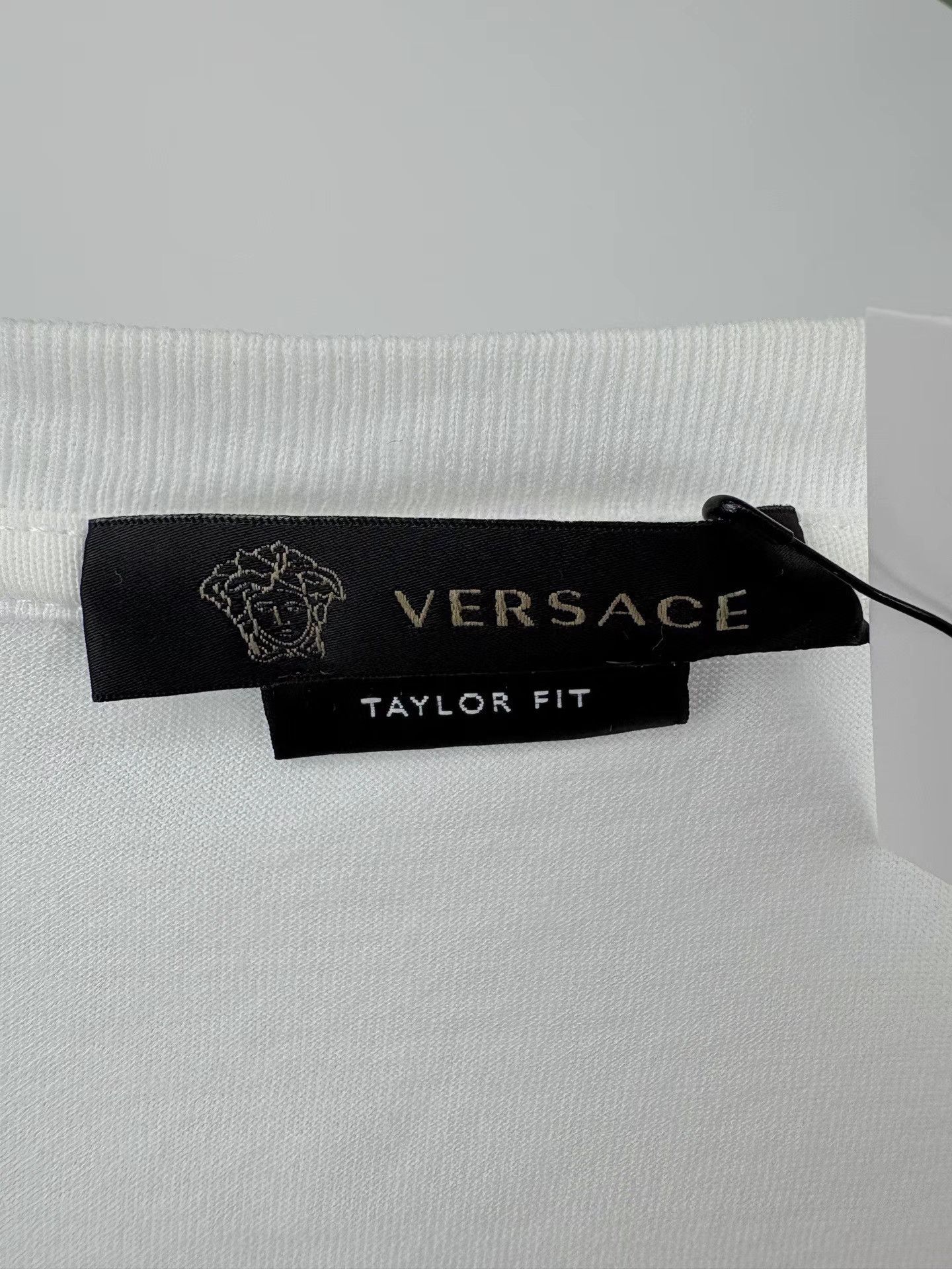 Versace VERSACE Medusa Embroidered Sequin Short Sleeve Tee Size US XXL / EU 58 / 5 - 4 Thumbnail