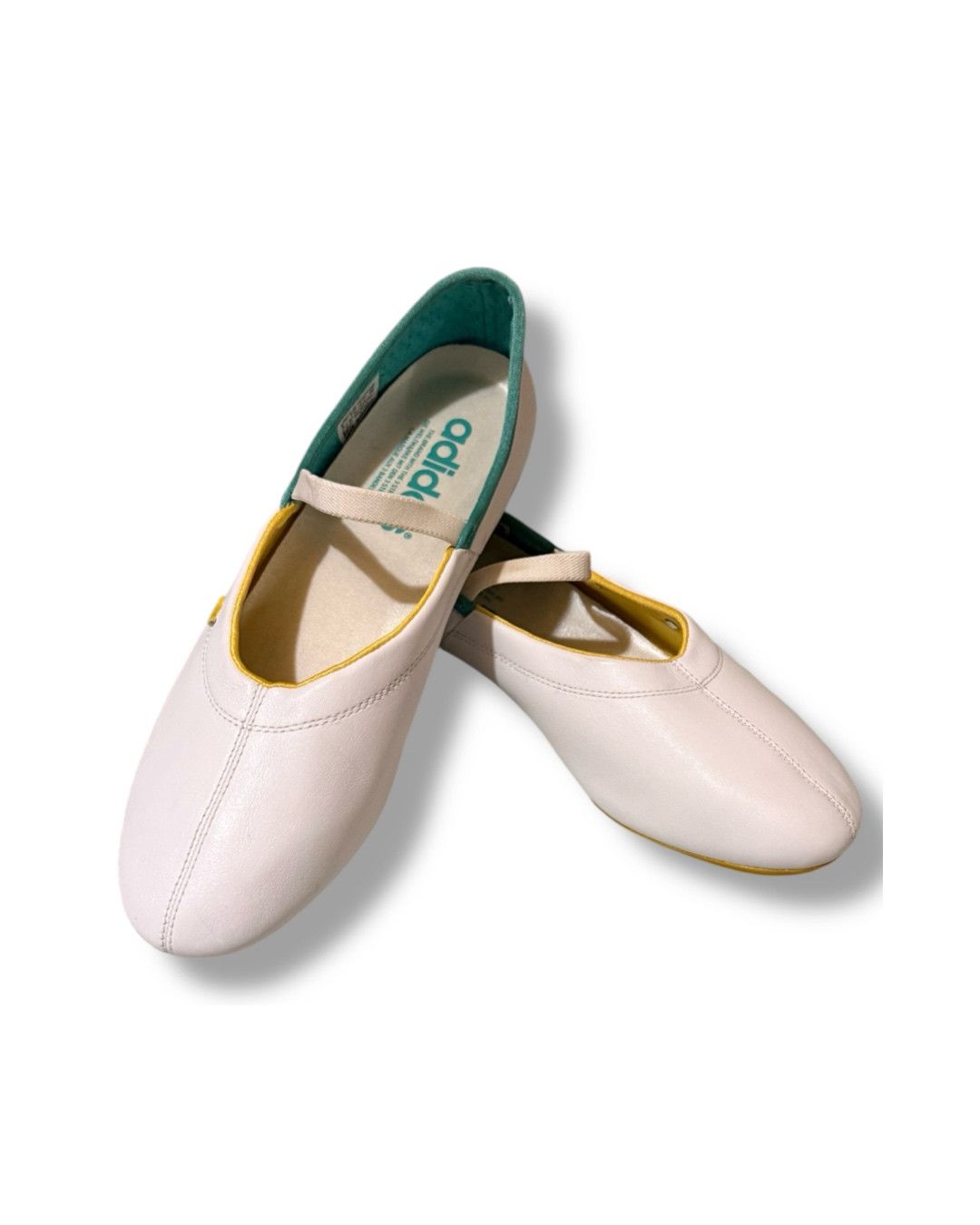 Adidas Iconic Adidas Vintage Ballet Flats Sneakers White 00s Size US 9 / IT 39 - 6 Thumbnail