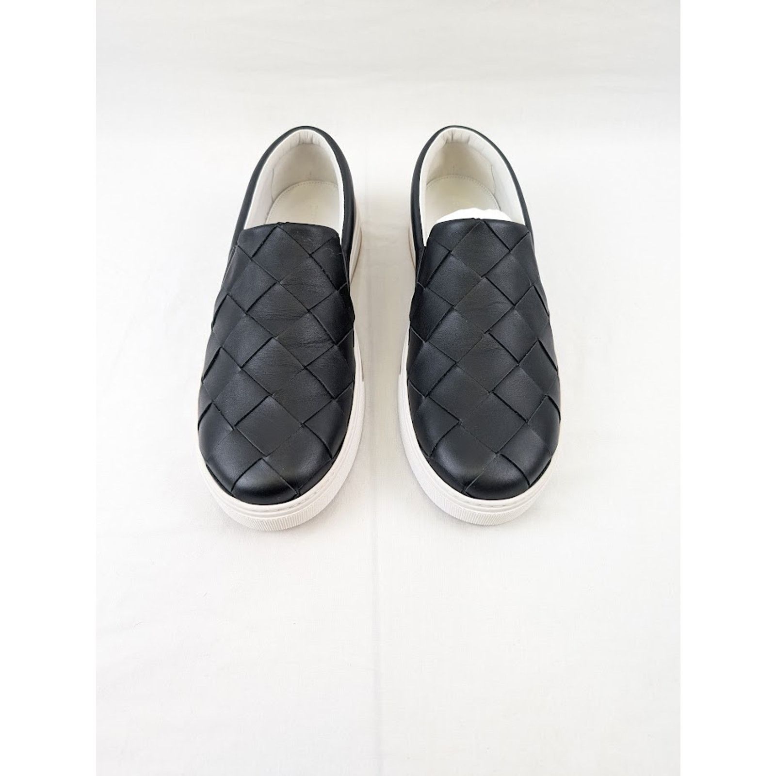 Bottega Veneta o1rshd1 Sneakers Intrecciato Calf Speedster Calf Nero Size US 12 / EU 45 - 14 Thumbnail