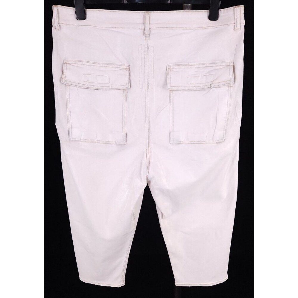 Rick Owens Rick Owens DRKSHDW Cargo Collapse Cropped Cut Pant 36 L Men Size US 36 / EU 52 - 7 Thumbnail