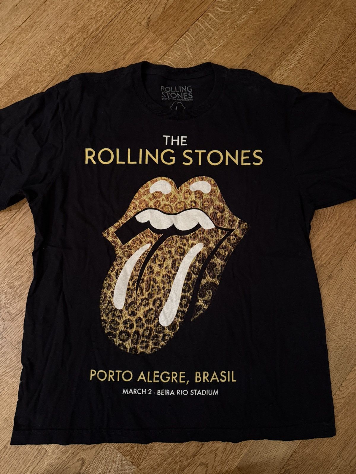 Vintage Rolling Stones official Tour T Brasil Size US L / EU 52-54 / 3 - 2 Thumbnail