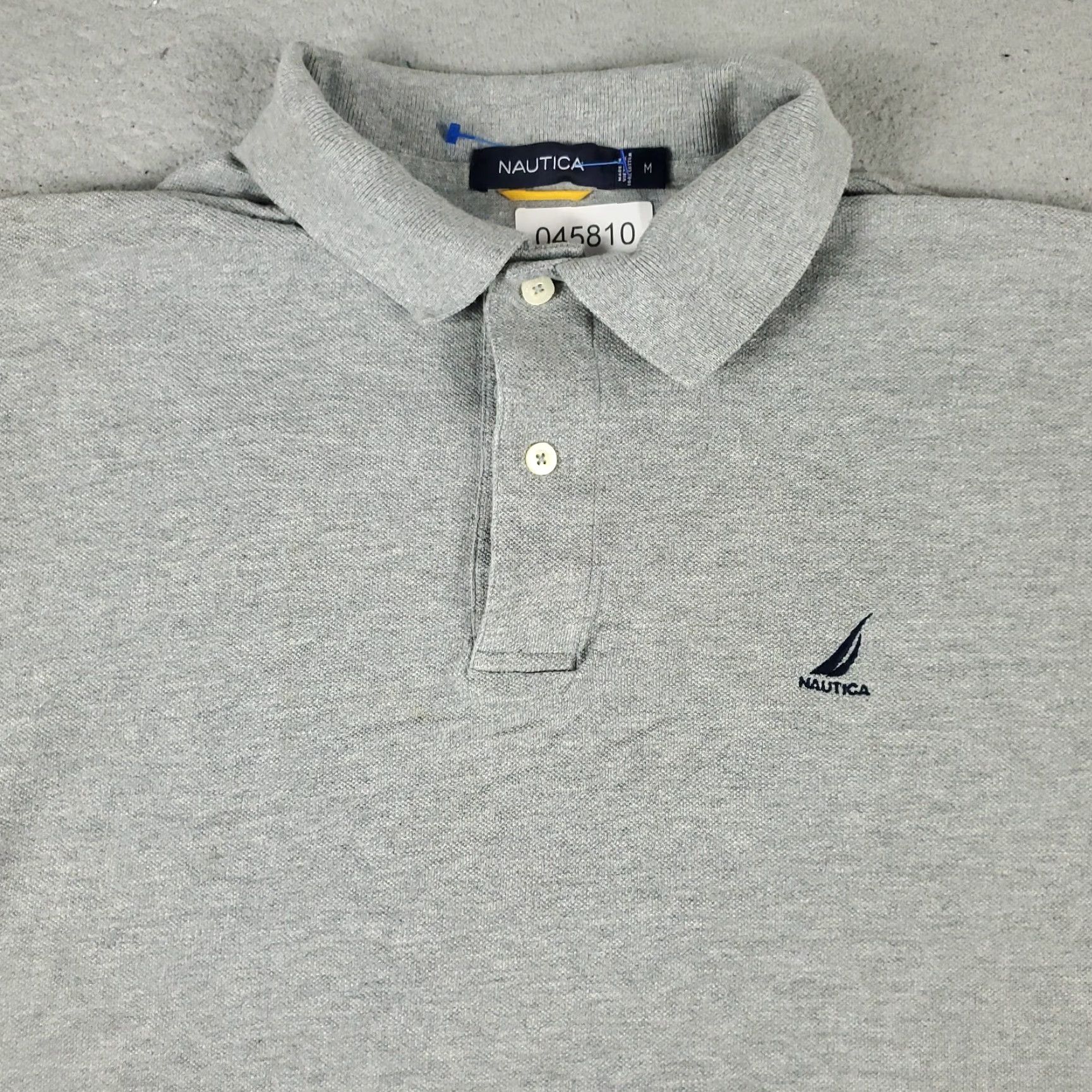Nautica Nautica Polo Shirt Men’s Medium Gray Casual Short Sleeve Activewear Size US M / EU 48-50 / 2 - 2 Thumbnail