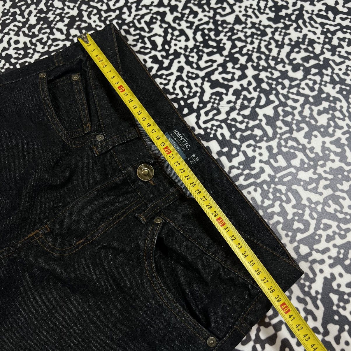 Vintage Vintage Y2K Black Casual Denim Jeans Basic Style Size US 30 / EU 46 - 16 Thumbnail