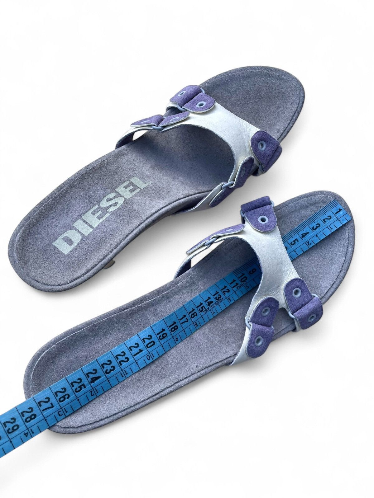 Diesel Diesel “Luna” Leather Mule Sandals – EUR 41 / US 10 – New Size US 10 / IT 40 - 14 Thumbnail
