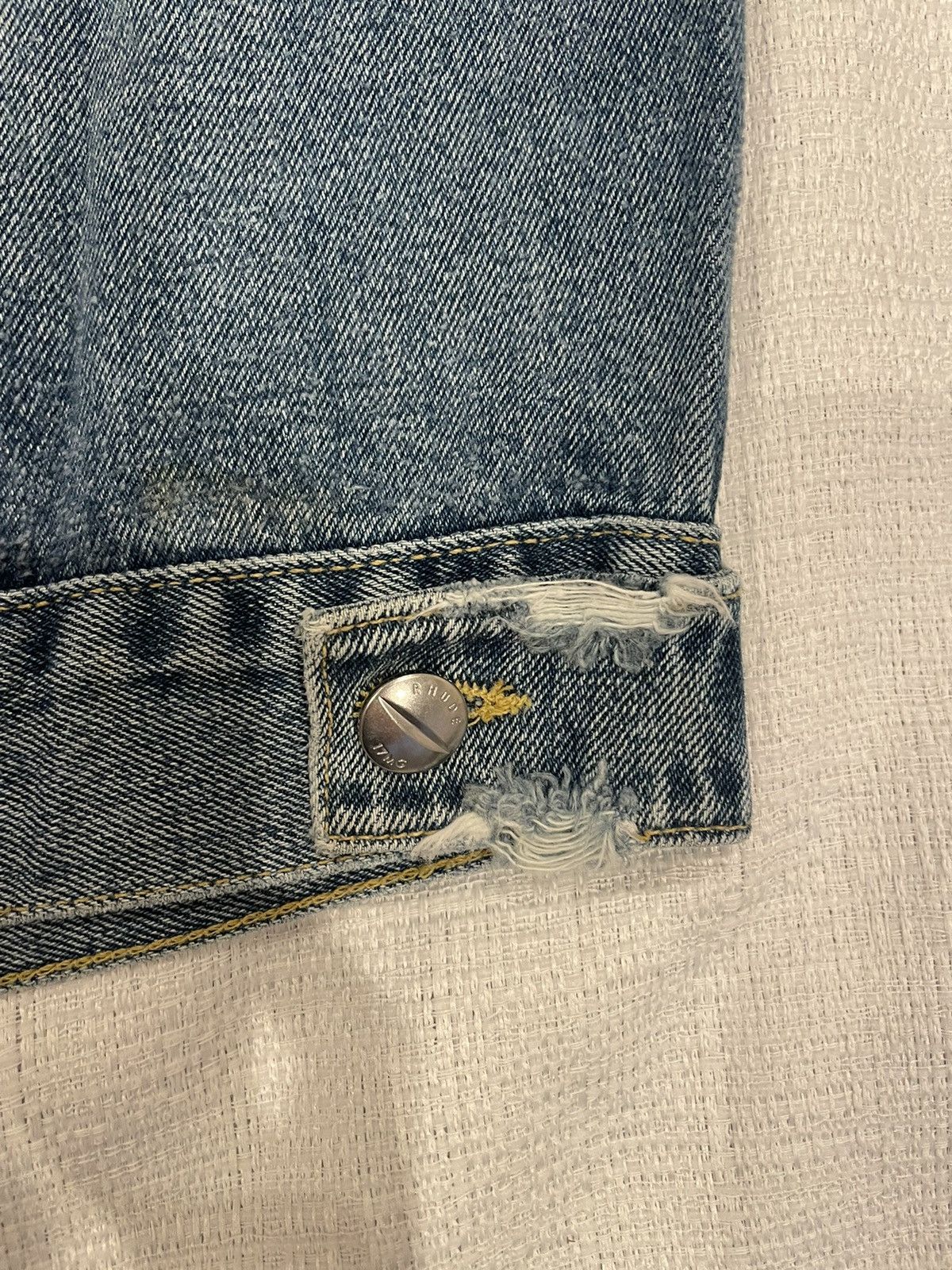 Rhude RhudexMcClaren Denim Jacket Size US M / EU 48-50 / 2 - 11 Thumbnail