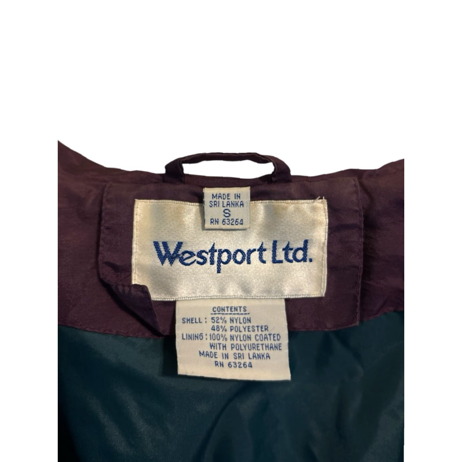 Vintage VINTAGE Westport Jacket Windbreaker Men's S 80s Blue Lightweight Nylon Zip Car? Size US S / EU 44-46 / 1 - 5 Thumbnail