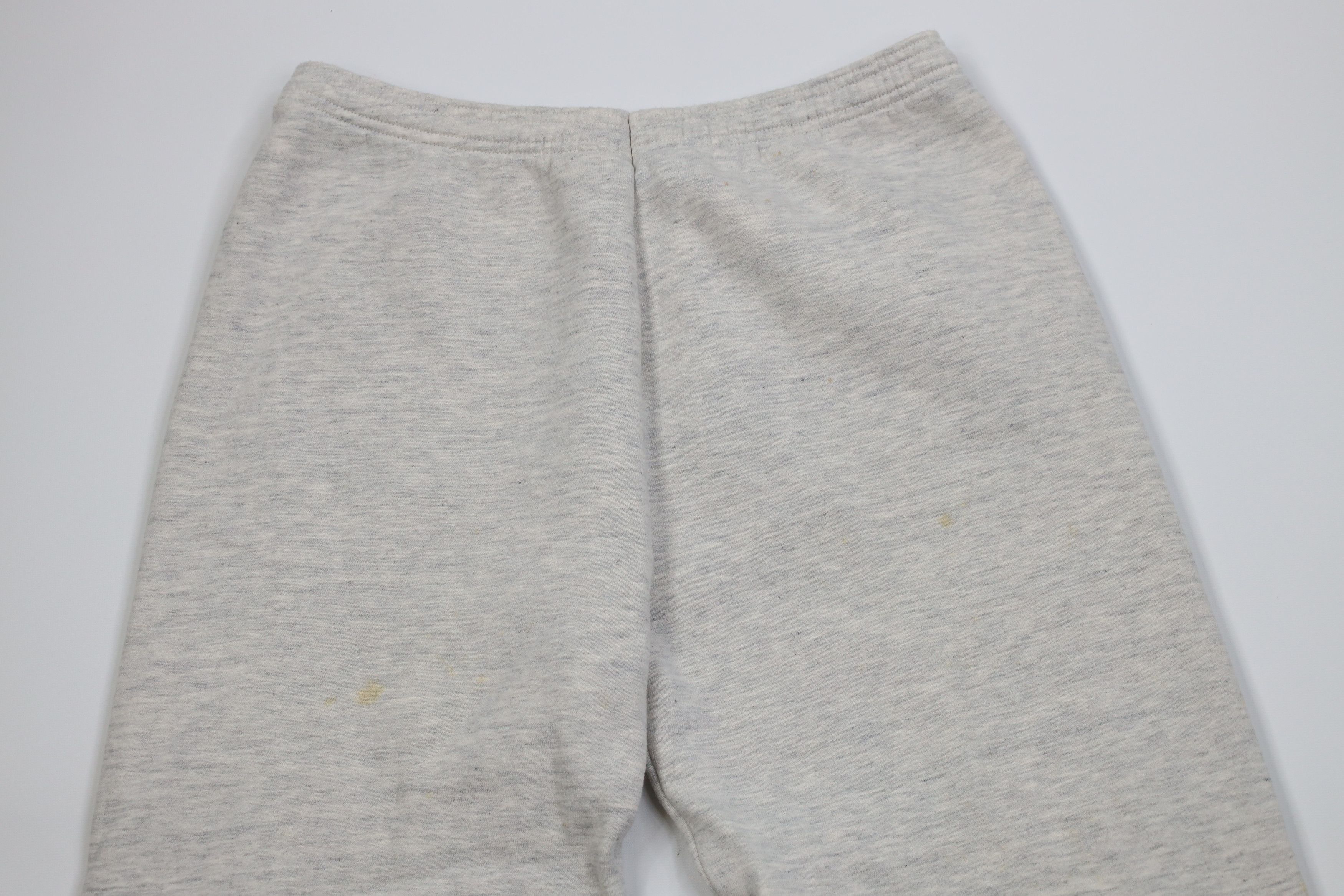 Vintage Vintage 80s 90s Sweatpants Joggers Heather Gray USA Size US 36 / EU 52 - 2 Thumbnail