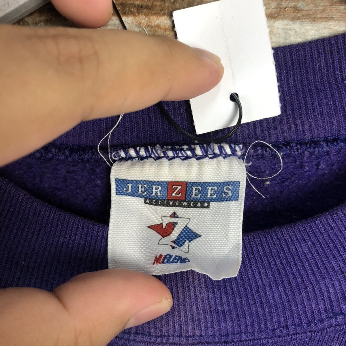 Vintage 99' Yokota Striders Running Club Purple Sweatshirt #A2059 Size US M / EU 48-50 / 2 - 17 Thumbnail