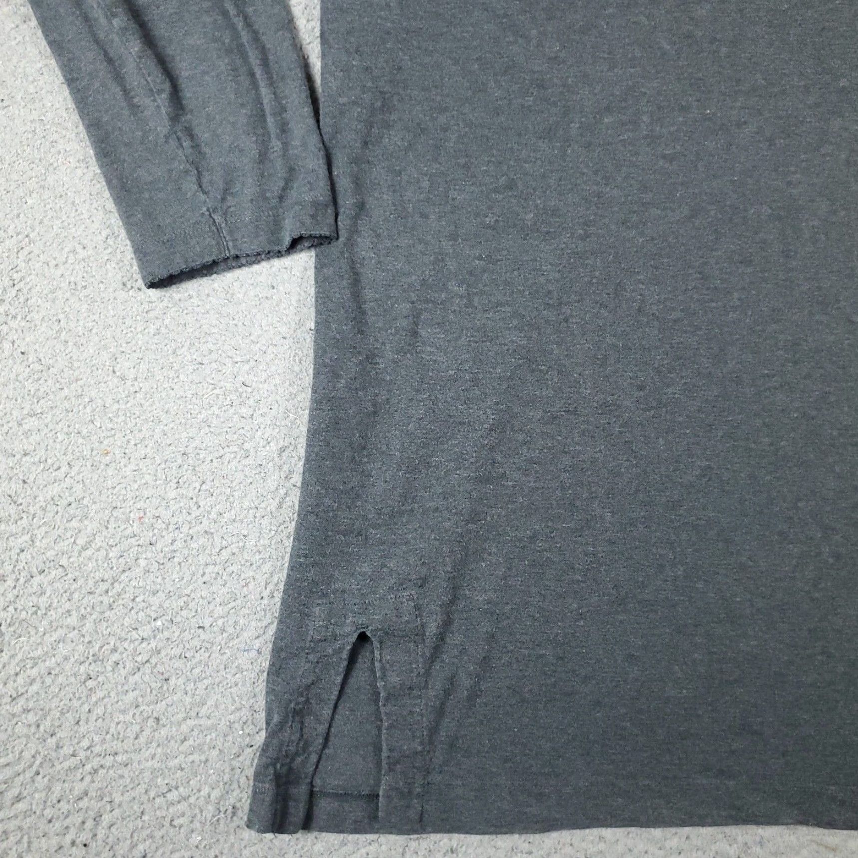 Tommy Hilfiger VINTAGE Tommy Hilfiger Shirt Dress Women Size Medium Gray Casual Modern Logo Cotton Short Sleeve Ladies Size M / US 6-8 / IT 42-44 - 3 Thumbnail