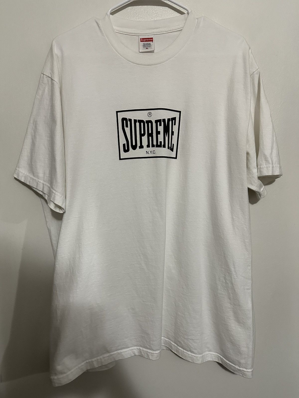 Supreme Supreme Warm Up Tee Size US XL / EU 56 / 4 - 1 Thumbnail