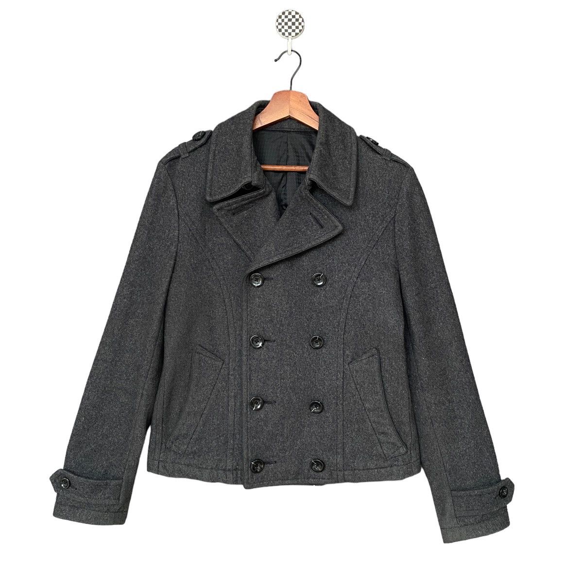 PPFM Vintage Japanese Brand PPFM Wool Jacket 1990s Size US M / EU 48-50 / 2 - 1 Thumbnail