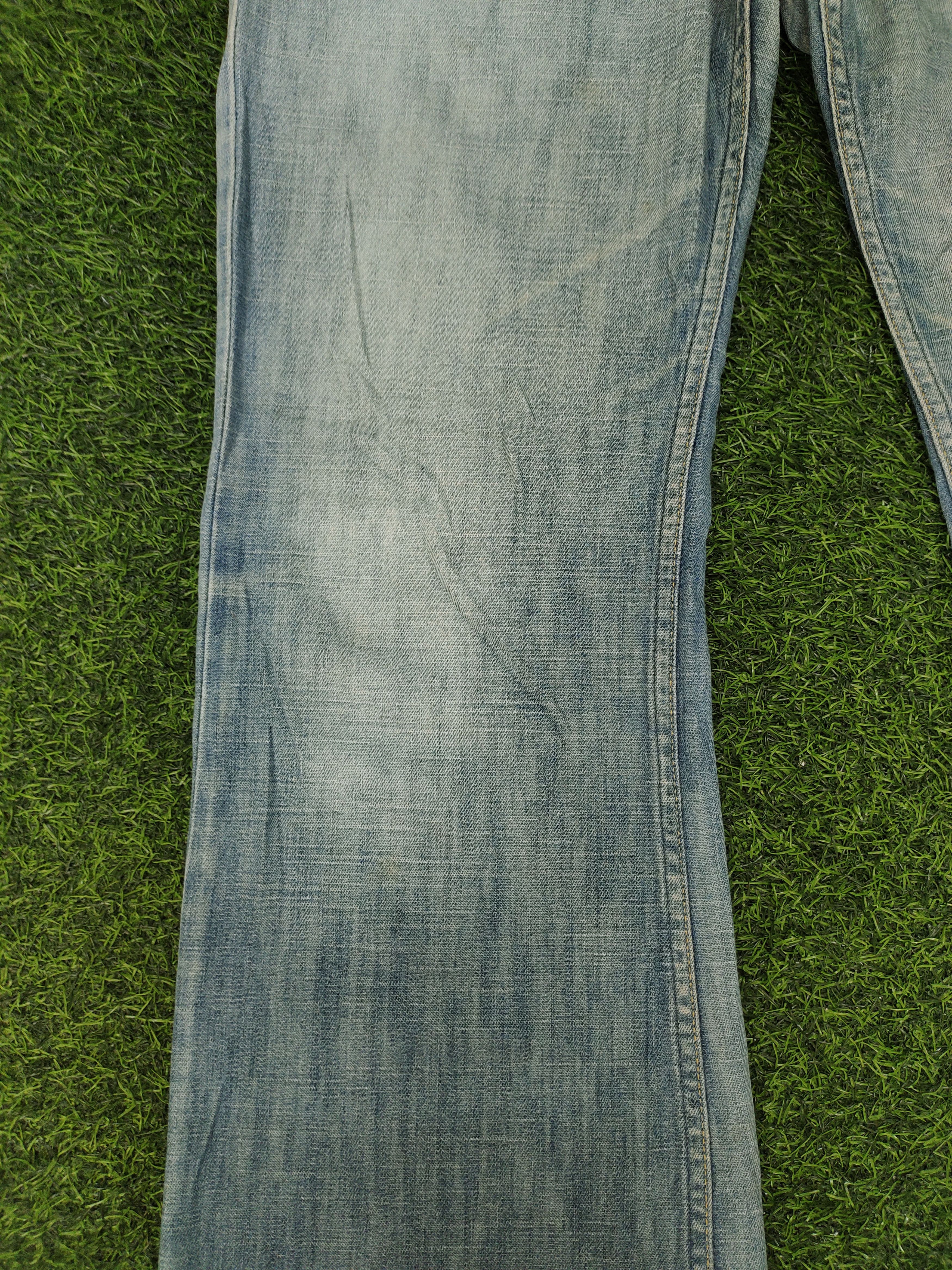 Diesel Flare Jeans Diesel Clawmark Distress Faded Denim Bootcut Y2k Size US 32 / EU 48 - 7 Thumbnail