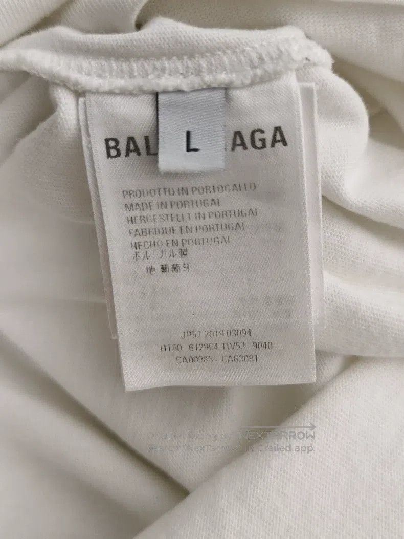 Balenciaga Balenciaga Coke Pattern Printed Logo Short Sleeve T-Shirt, Size US L / EU 52-54 / 3 - 6 Thumbnail