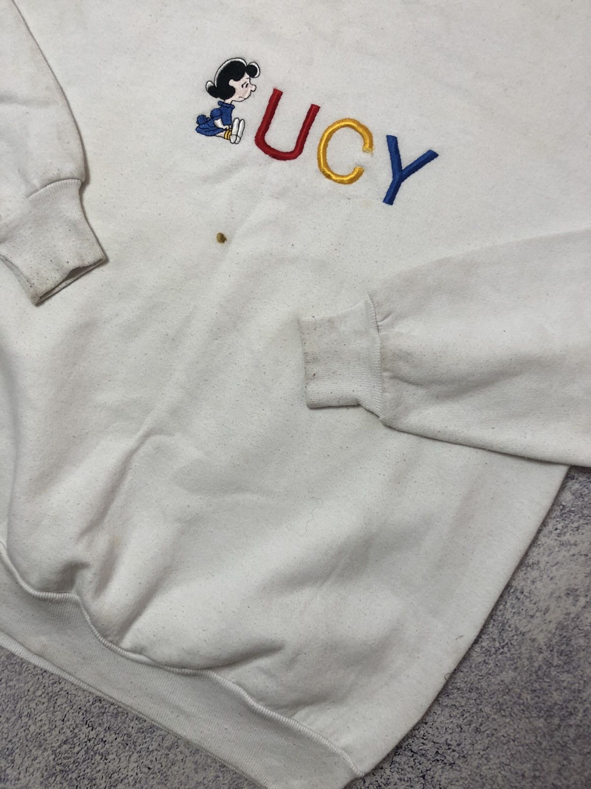 Vintage Very rare sweater Peanuts by disign retro 1980s Size US M / EU 48-50 / 2 - 4 Thumbnail